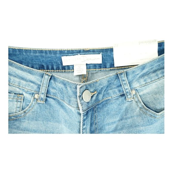 NEW EST 1946 Contemporary Girlfriend Patchwork Paisley Embroidered Jeans Size 12 - Picture 5 of 7